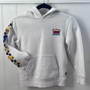 Vans x Simpsons Hoodie, Kids size 6 / L, white